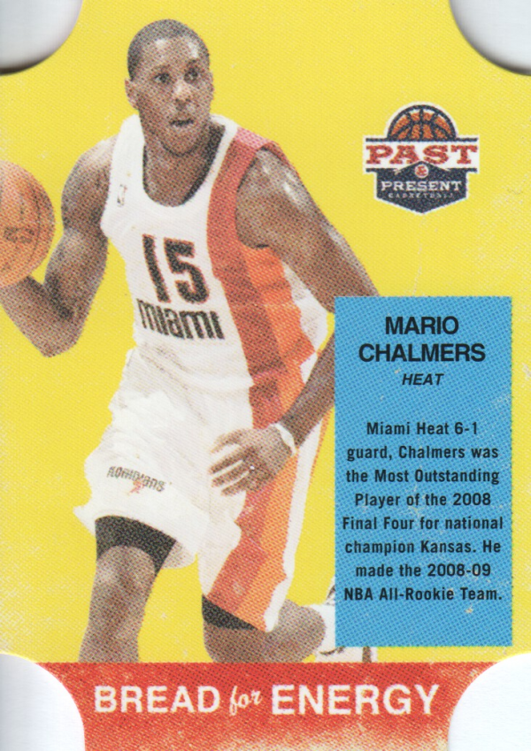 2011-12 Panini Past and Present Bread for Energy #8 Mario Chalmers
