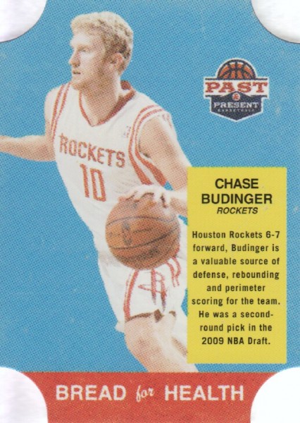 2011-12 Panini Past and Present Bread for Health #8 Chase Budinger