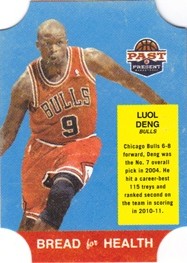 2011-12 Panini Past and Present Bread for Health #14 Luol Deng