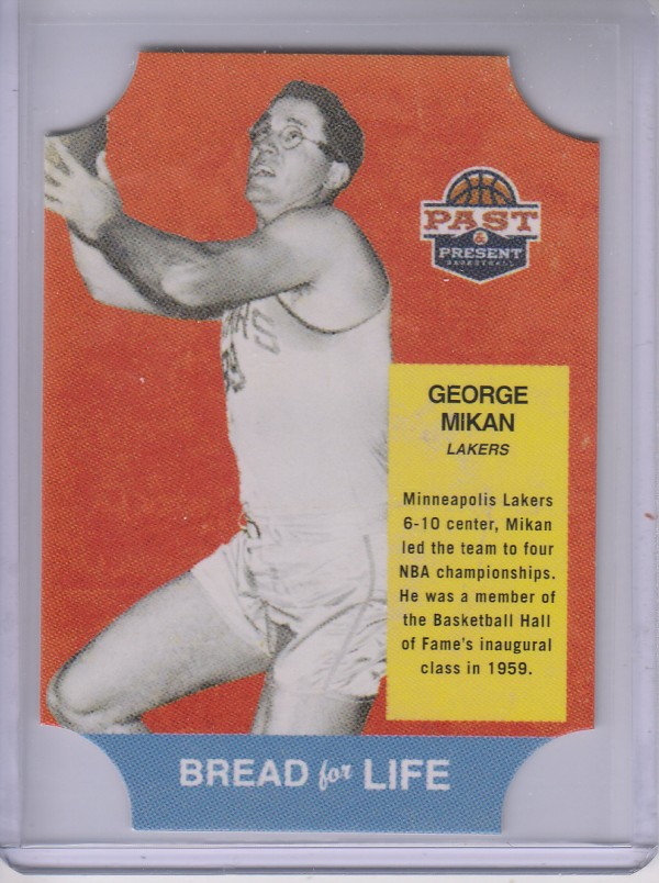2011-12 Panini Past and Present Bread for Life #25 George Mikan