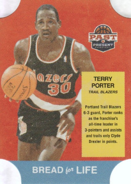 2011-12 Panini Past and Present Bread for Life #35 Terry Porter