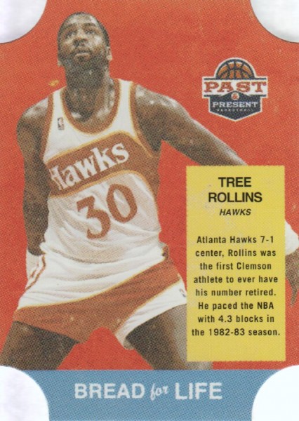 2011-12 Panini Past and Present Bread for Life #40 Tree Rollins