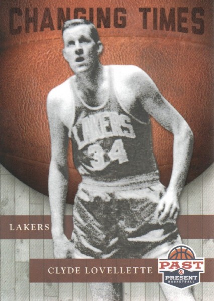 2011-12 Panini Past and Present Changing Times #9 Clyde Lovellette