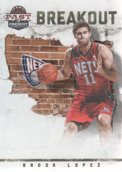 2011-12 Panini Past and Present Breakout #9 Brook Lopez