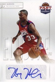 2011-12 Panini Past and Present Elusive Ink Autographs #HH Hersey Hawkins