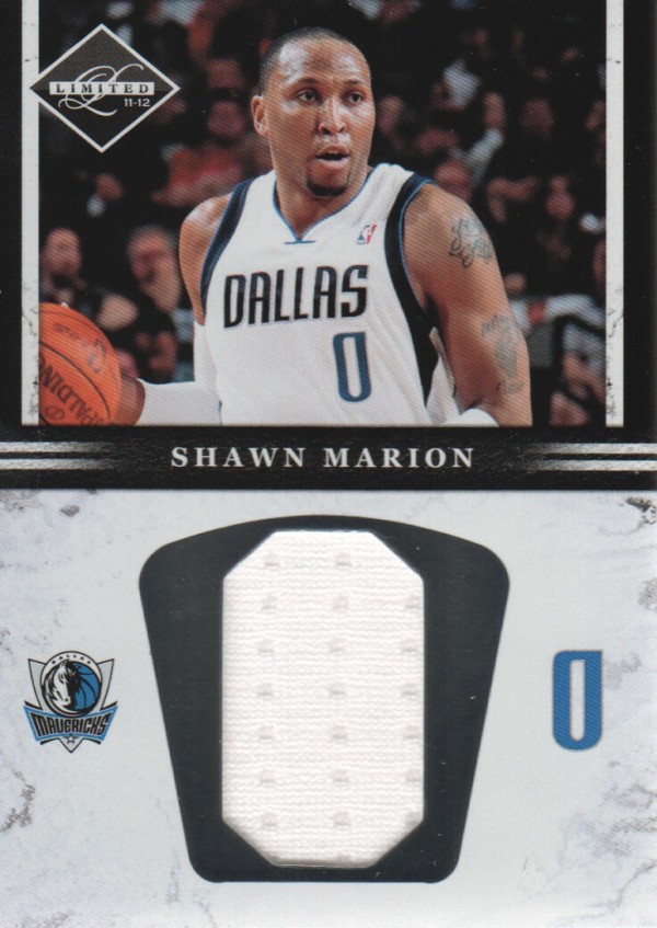 2011-12 Limited Jumbo Jersey Numbers #4 Shawn Marion/99