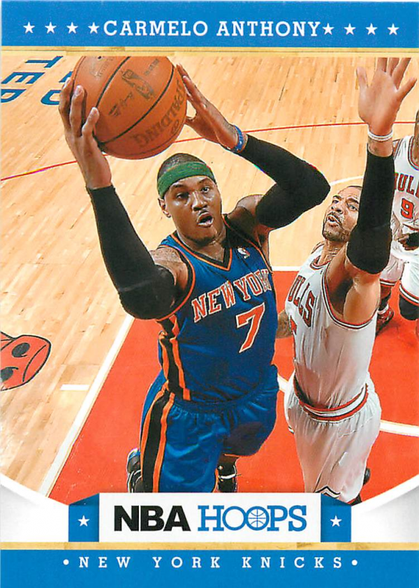 2012-13 Hoops #16 Carmelo Anthony