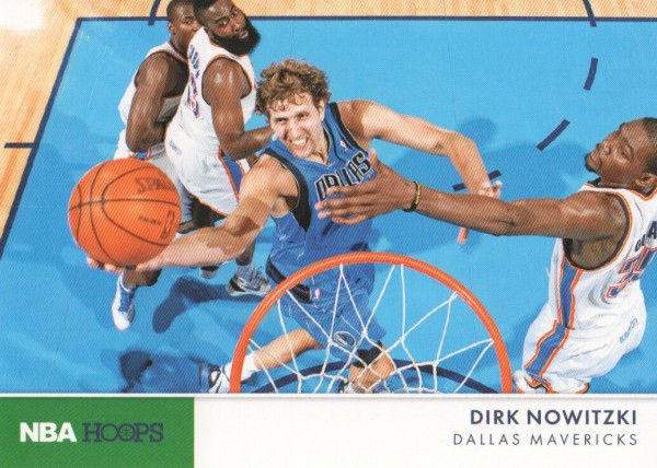 2012-13 Hoops Action Photos #9 Dirk Nowitzki