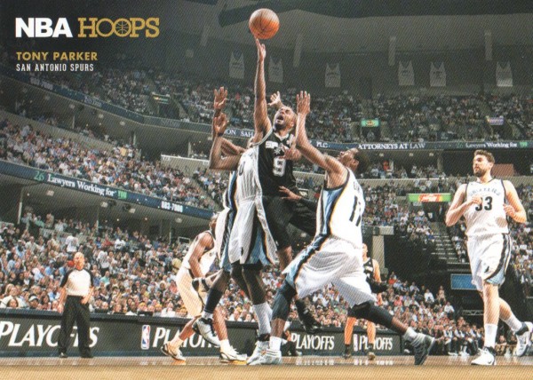 2012-13 Hoops Courtside #2 Tony Parker