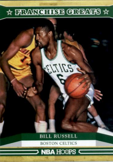 2012-13 Hoops Franchise Greats #7 Bill Russell