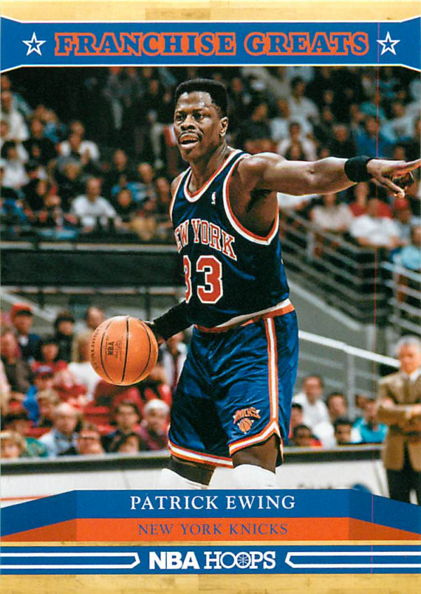 2012-13 Hoops Franchise Greats #8 Patrick Ewing