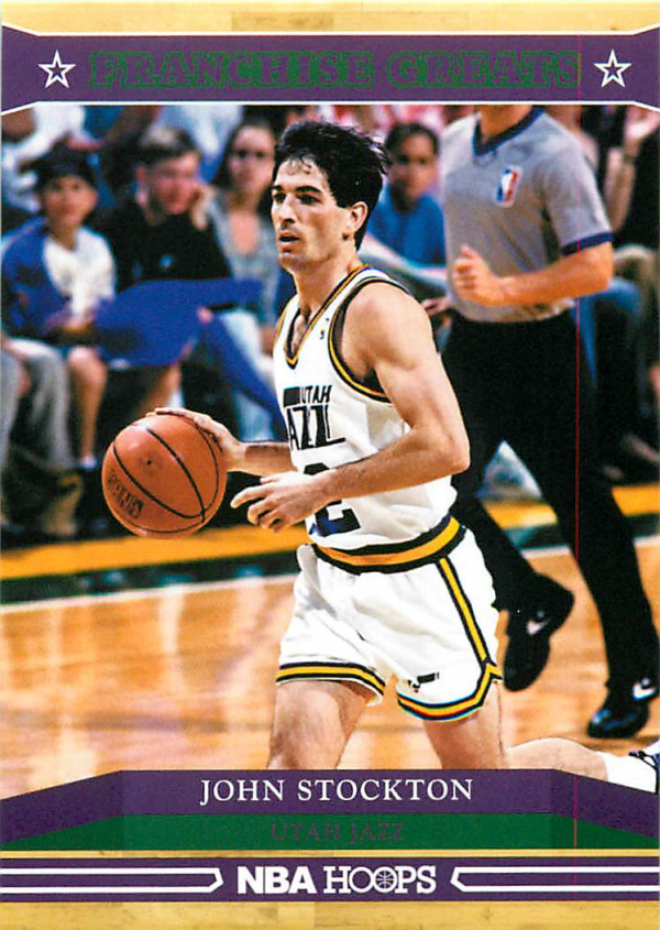 2012-13 Hoops Franchise Greats #11 John Stockton
