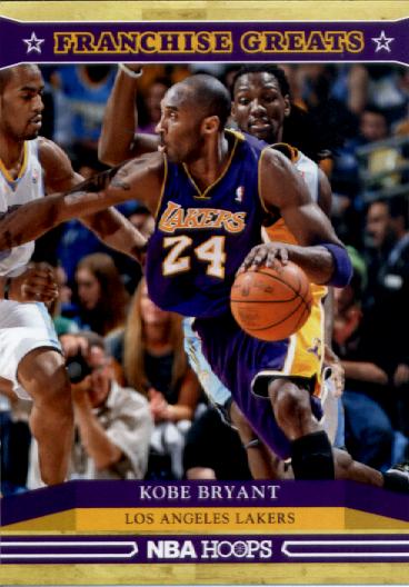 2012-13 Hoops Franchise Greats #16 Kobe Bryant