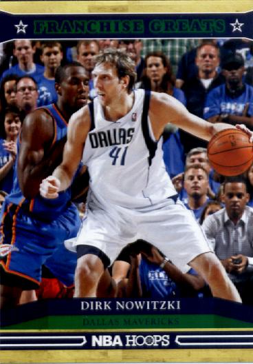 2012-13 Hoops Franchise Greats #17 Dirk Nowitzki