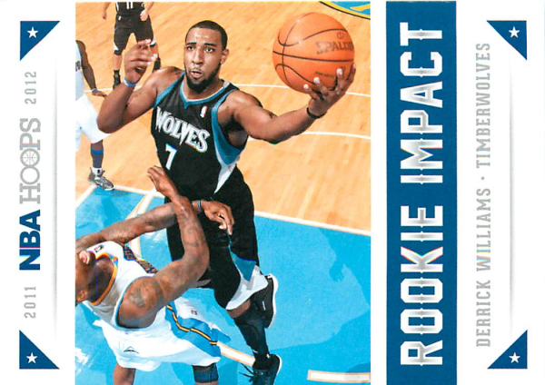 2012-13 Hoops Rookie Impact #10 Derrick Williams