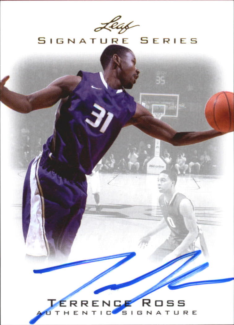 2012-13 Leaf Signature #TR1 Terrence Ross