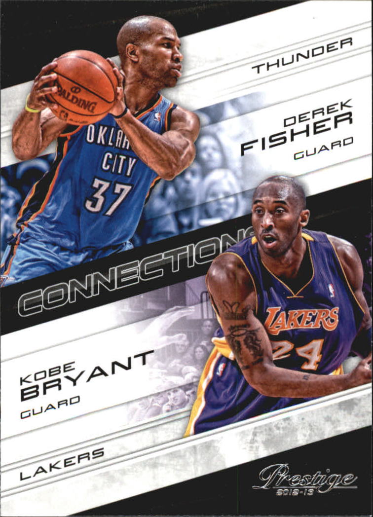 2012-13 Prestige Connections #18 Derek Fisher/Kobe Bryant