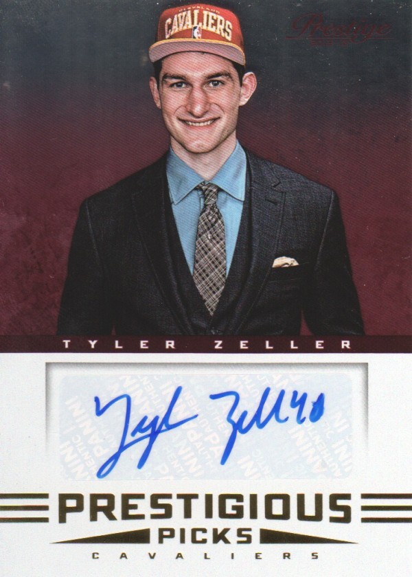 2012-13 Prestige Prestigious Picks Signatures #61 Tyler Zeller