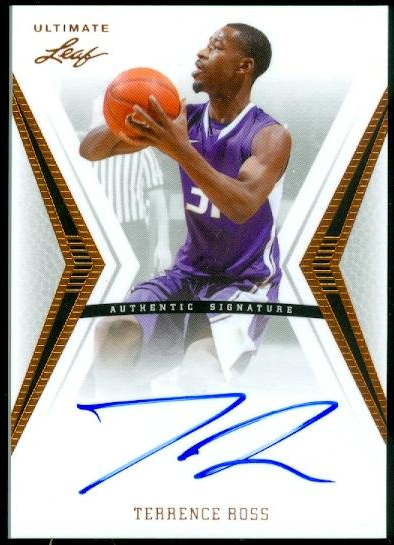 2012-13 Leaf Ultimate #TR1 Terrence Ross