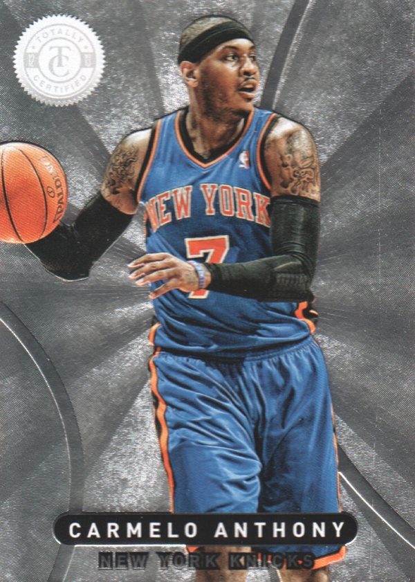 2012-13 Totally Certified #7 Carmelo Anthony