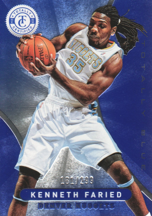 2012-13 Totally Certified Blue #6 Kenneth Faried