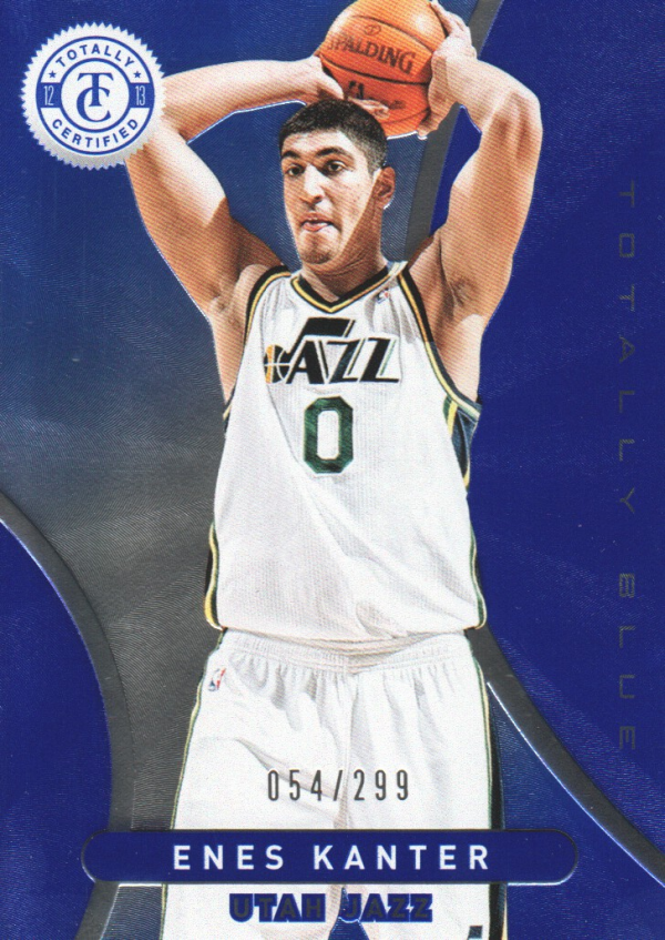 2012-13 Totally Certified Blue #38 Enes Kanter