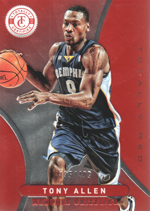 2012-13 Totally Certified Red #4 Tony Allen