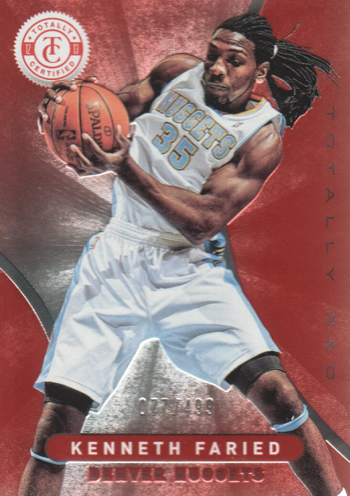 2012-13 Totally Certified Red #6 Kenneth Faried