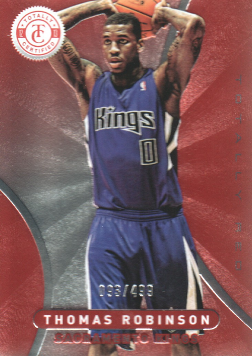 2012-13 Totally Certified Red #10 Thomas Robinson
