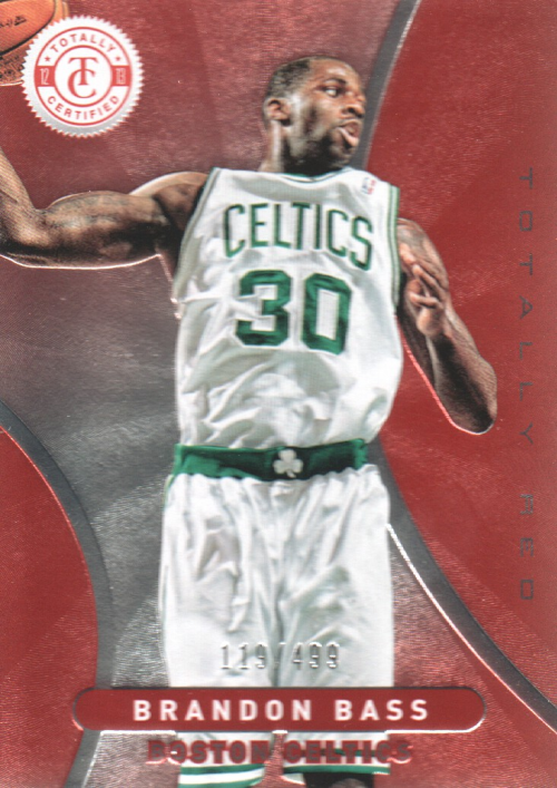 2012-13 Totally Certified Red #13 Brandon Bass