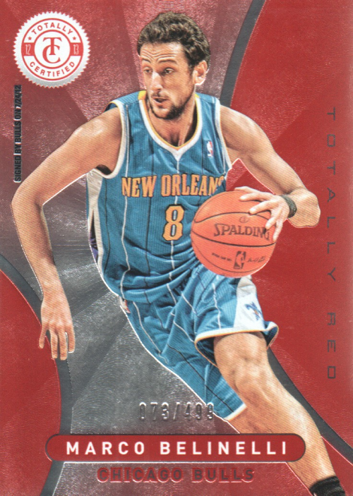 2012-13 Totally Certified Red #20 Marco Belinelli