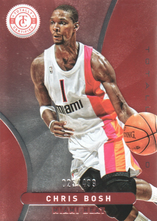 2012-13 Totally Certified Red #30 Chris Bosh