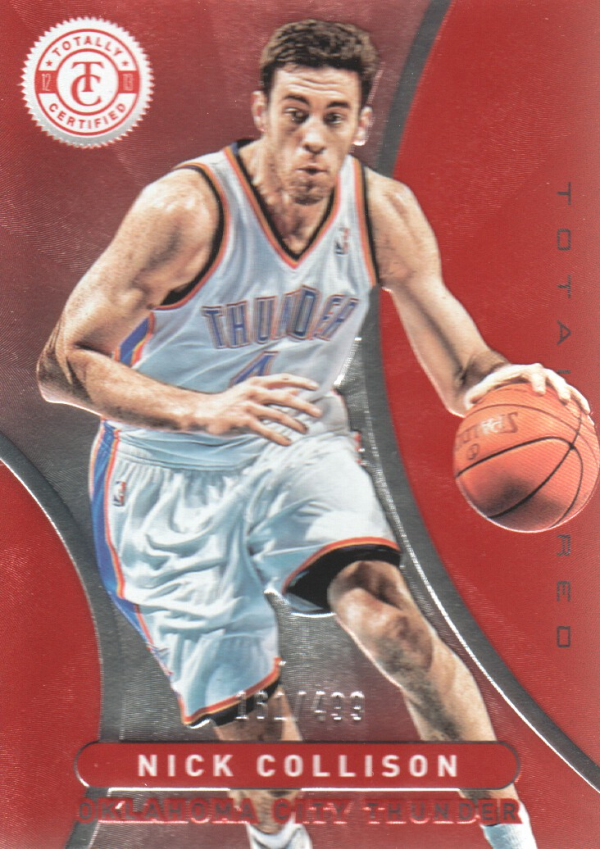 2012-13 Totally Certified Red #45 Nick Collison