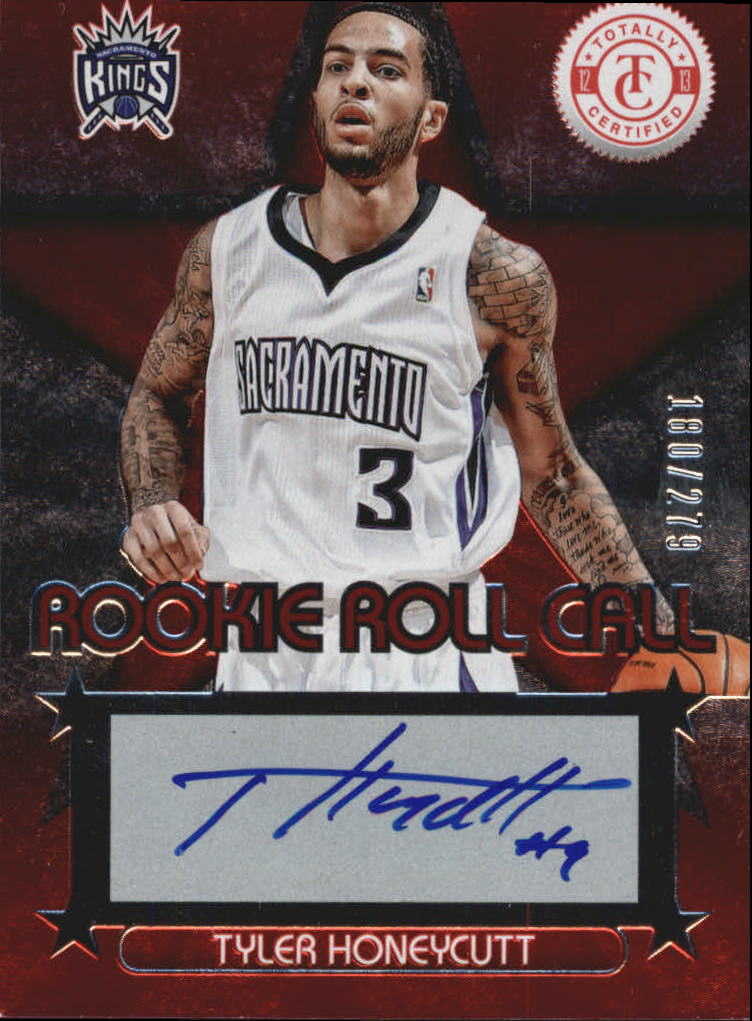 2012-13 Totally Certified Rookie Roll Call Autographs Red #82 Tyler Honeycutt/279