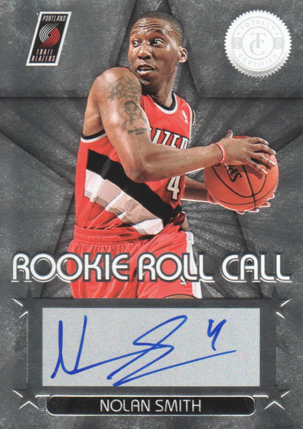 2012-13 Totally Certified Rookie Roll Call Autographs #57 Nolan Smith