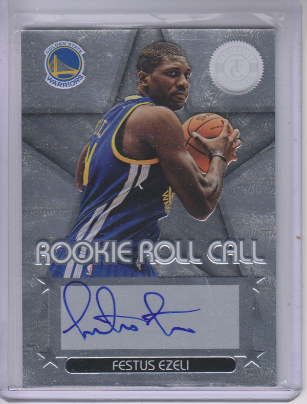 2012-13 Totally Certified Rookie Roll Call Autographs #63 Festus Ezeli
