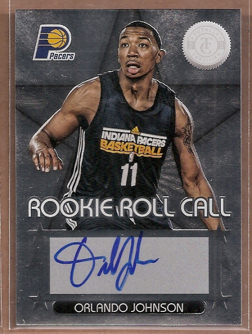 2012-13 Totally Certified Rookie Roll Call Autographs #79 Orlando Johnson