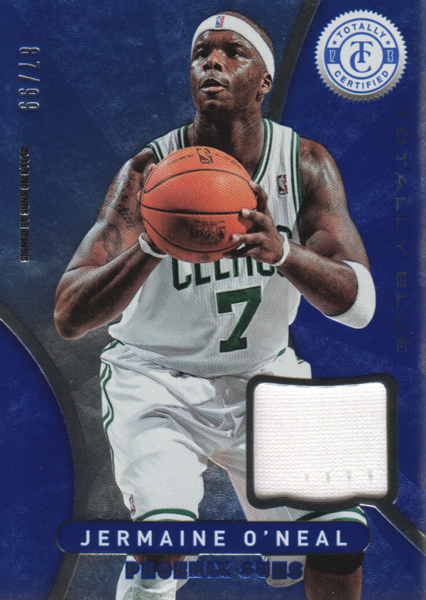 2012-13 Totally Certified Blue Materials #91 Jermaine O'Neal/99