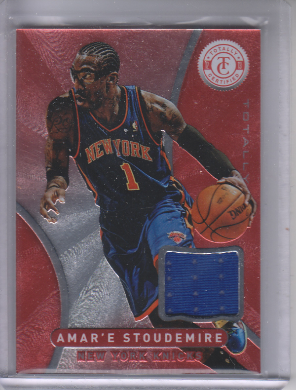 2012-13 Totally Certified Red Materials #6 Amare Stoudemire