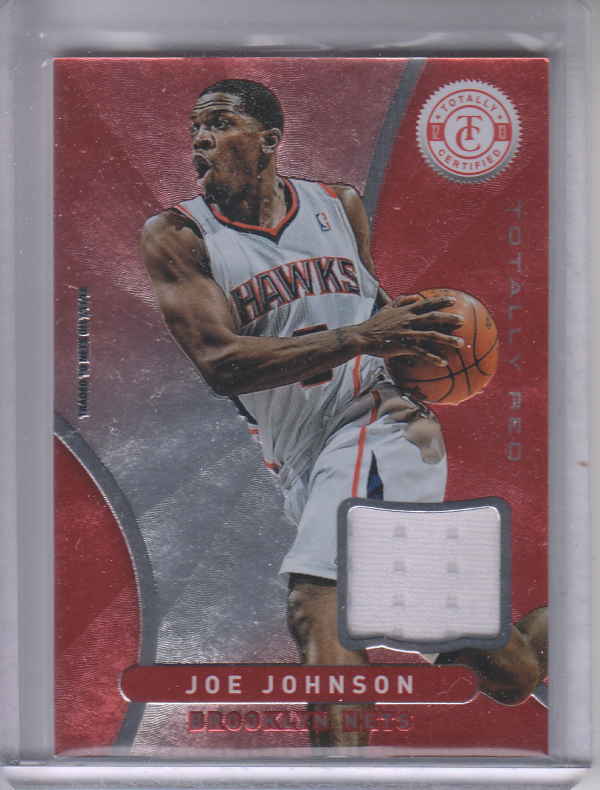 2012-13 Totally Certified Red Materials #25 Joe Johnson