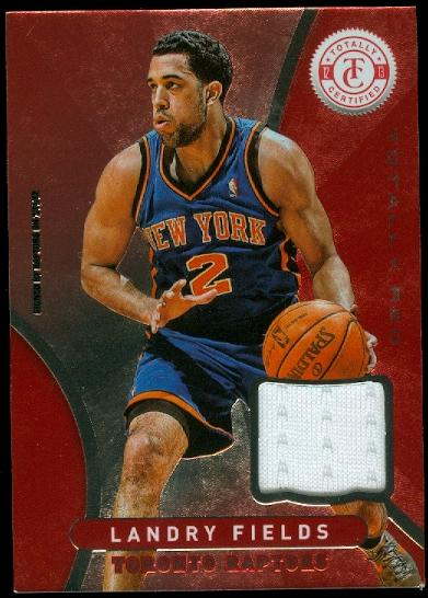 2012-13 Totally Certified Red Materials #38 Landry Fields