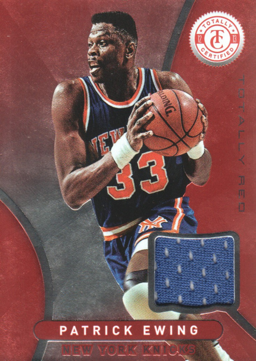 2012-13 Totally Certified Red Materials #41 Patrick Ewing