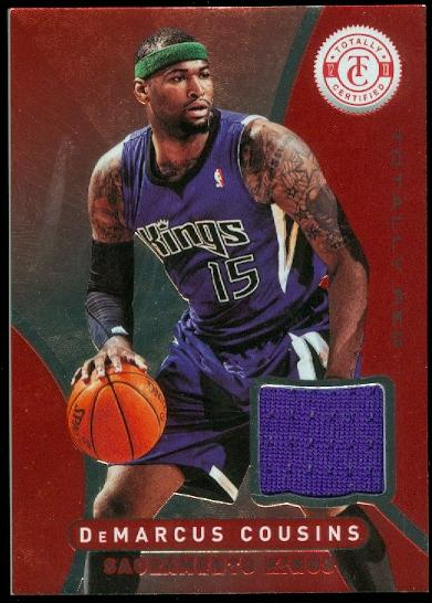 2012-13 Totally Certified Red Materials #148 DeMarcus Cousins