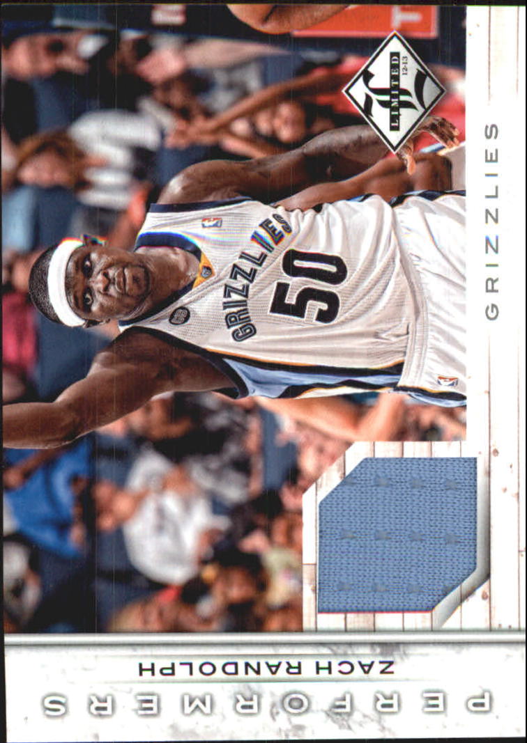 2012-13 Limited Performers Materials #7 Zach Randolph/199