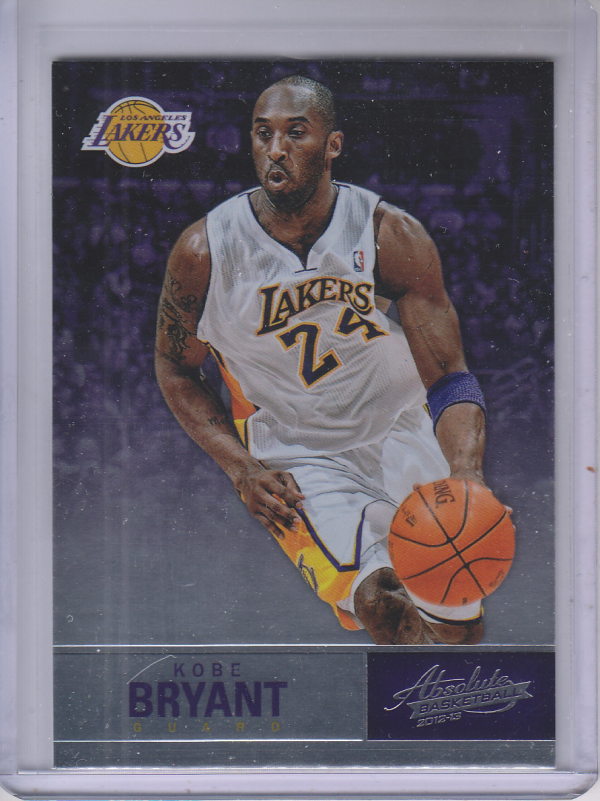 2012-13 Absolute #24 Kobe Bryant