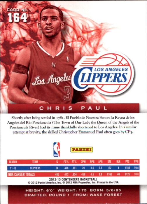Chris Paul cards (2006-2023) Suns Thunder Rockets Clippers Hornets - You Choose - Picture 86 of 203