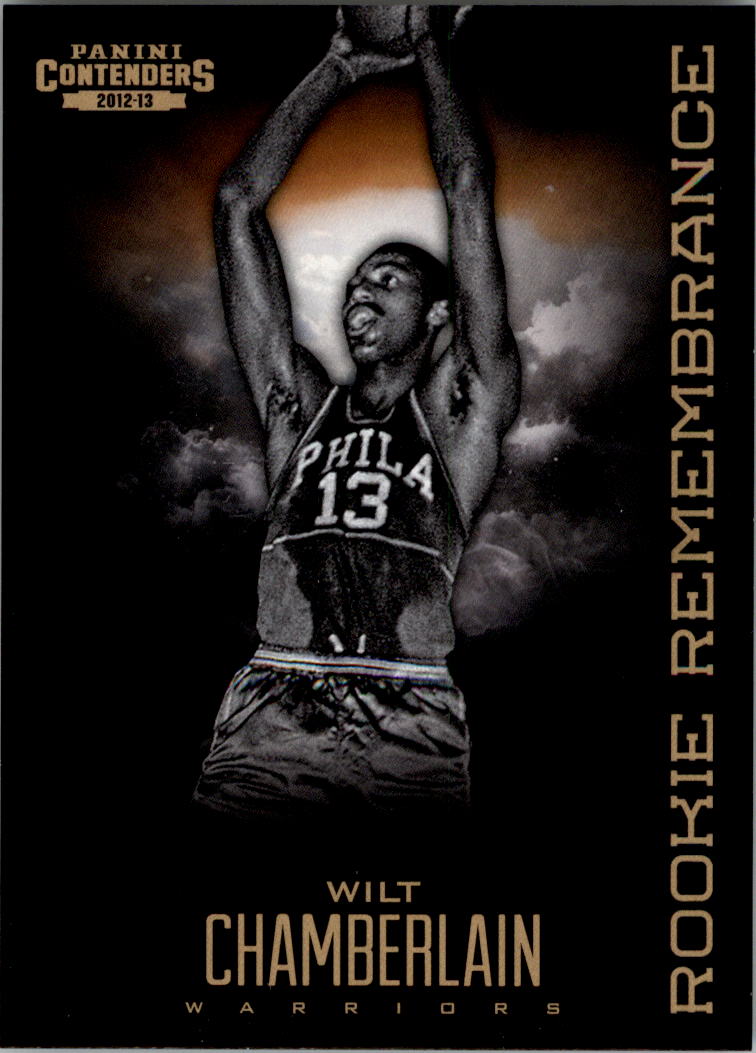 2012-13 Panini Contenders Rookie Remembrance #33 Wilt Chamberlain