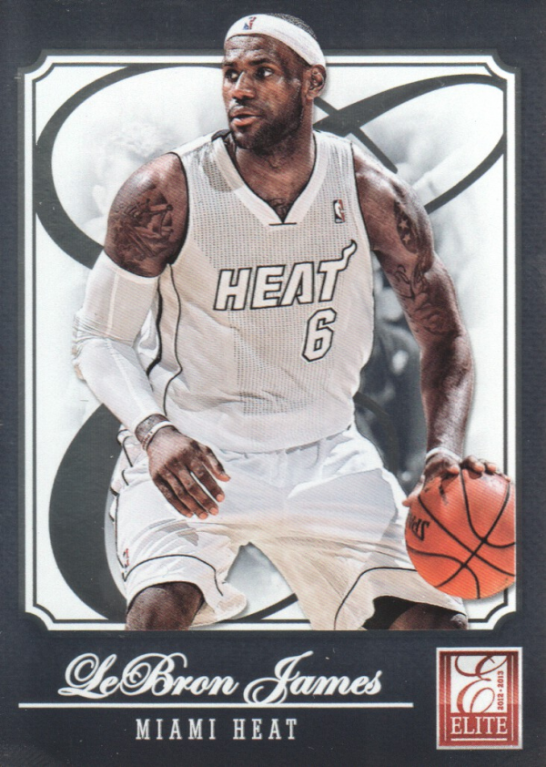2012-13 Elite Miami Heat Basketball Card #6 LeBron James | eBay