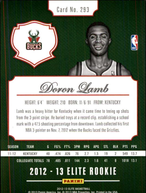 2012-13 Elite Basketball Card Pick (Base) - Picture 410 of 412