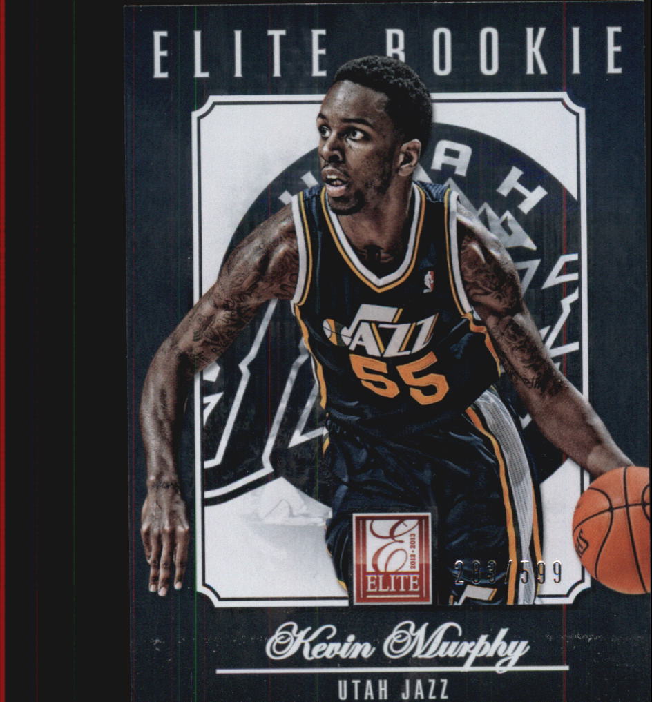 2012-13 Elite Utah Jazz Basketball Card #297 Kevin Murphy Rookie/599. rookie card picture